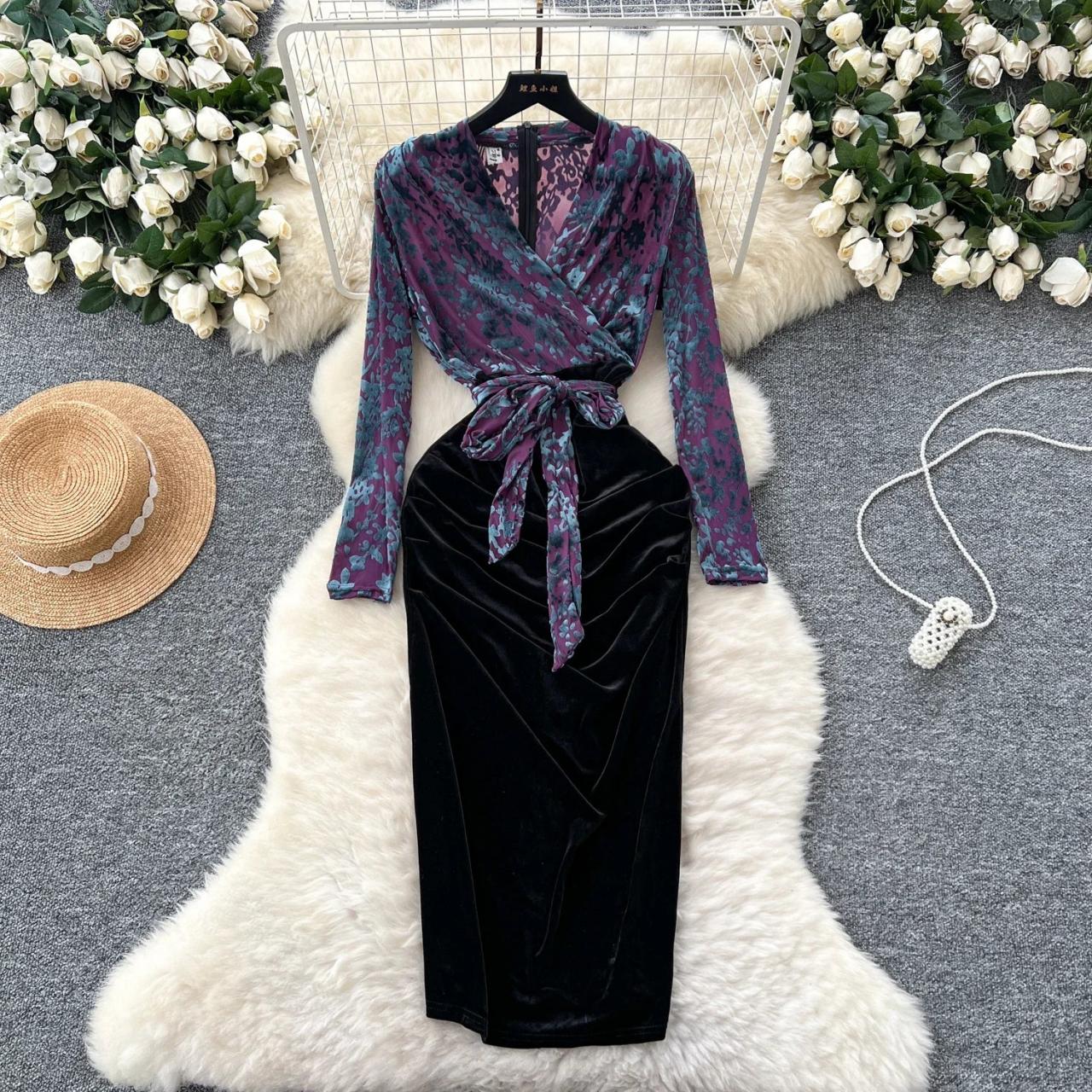 white long sleeve corset dress Women's Lace Mini Corset Dress Long Sleeve Fitted Olga main image 0