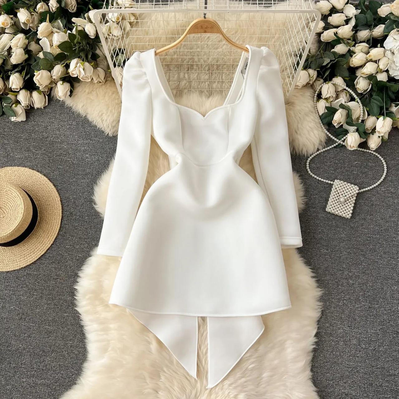 bardot delphi long sleeve mini dress Delphi Long Sleeve Mini Dress main image 0