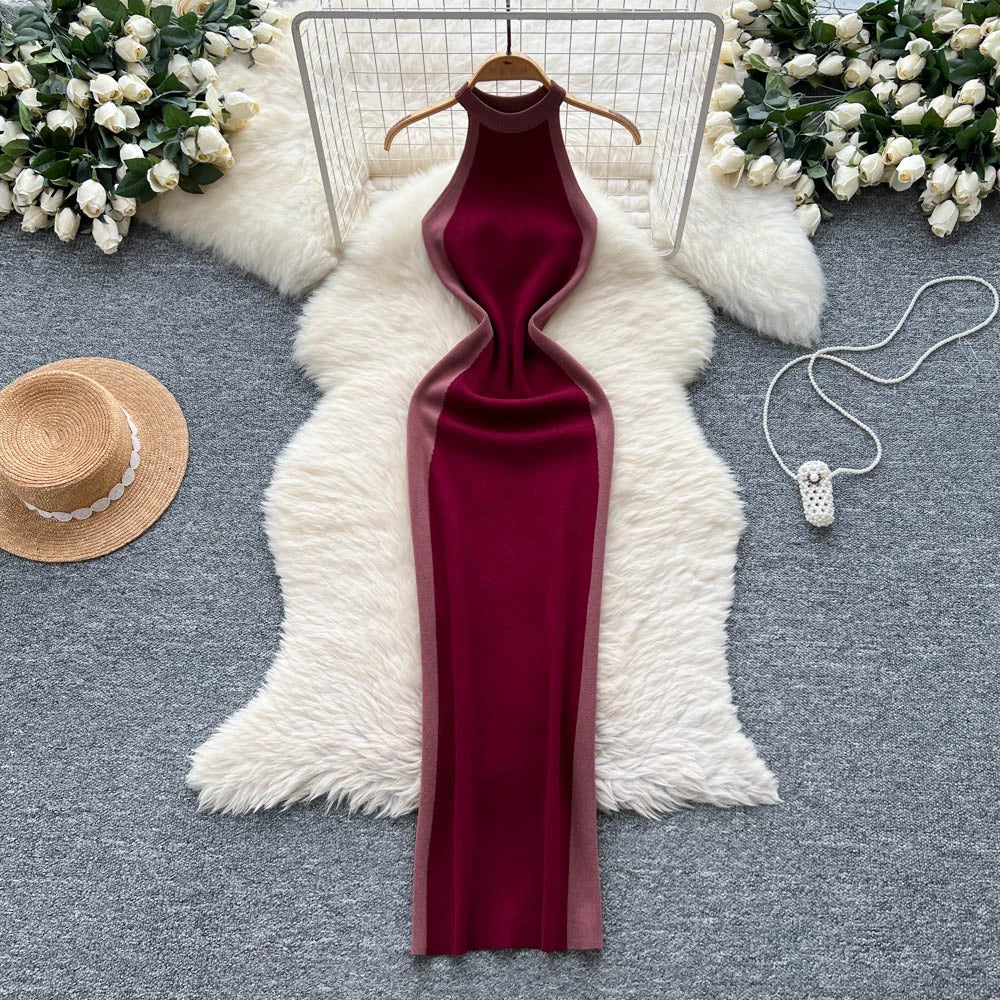 maroon bodycon midi dress Serving Sleek Square Neck Bodycon Midi Dress