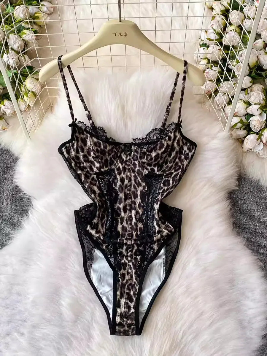 extra large sexy lingerie Sexy Animal Print Lingerie main image 1