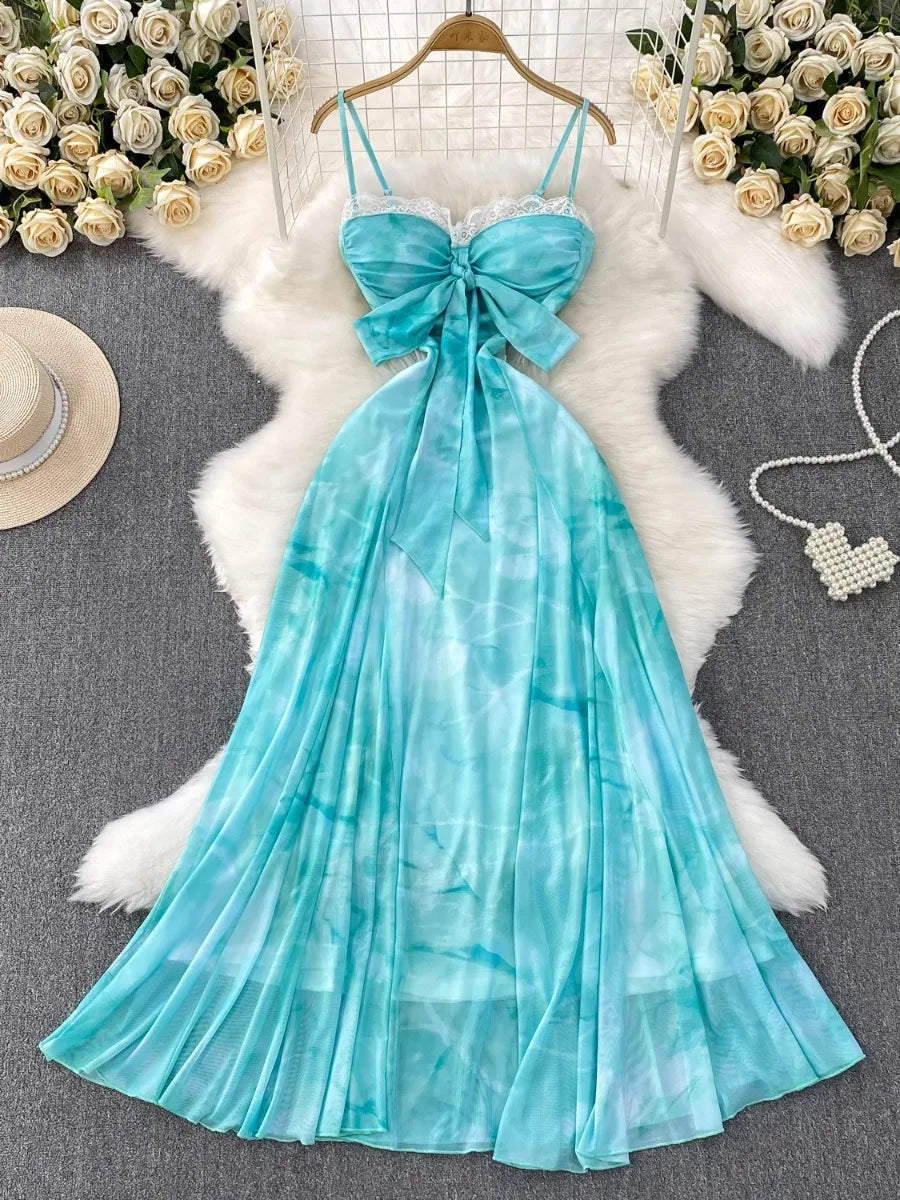 aqua lace maxi dress Sage Aqua Lace Flutter Sleeve Tiered Maternity Maxi Dress