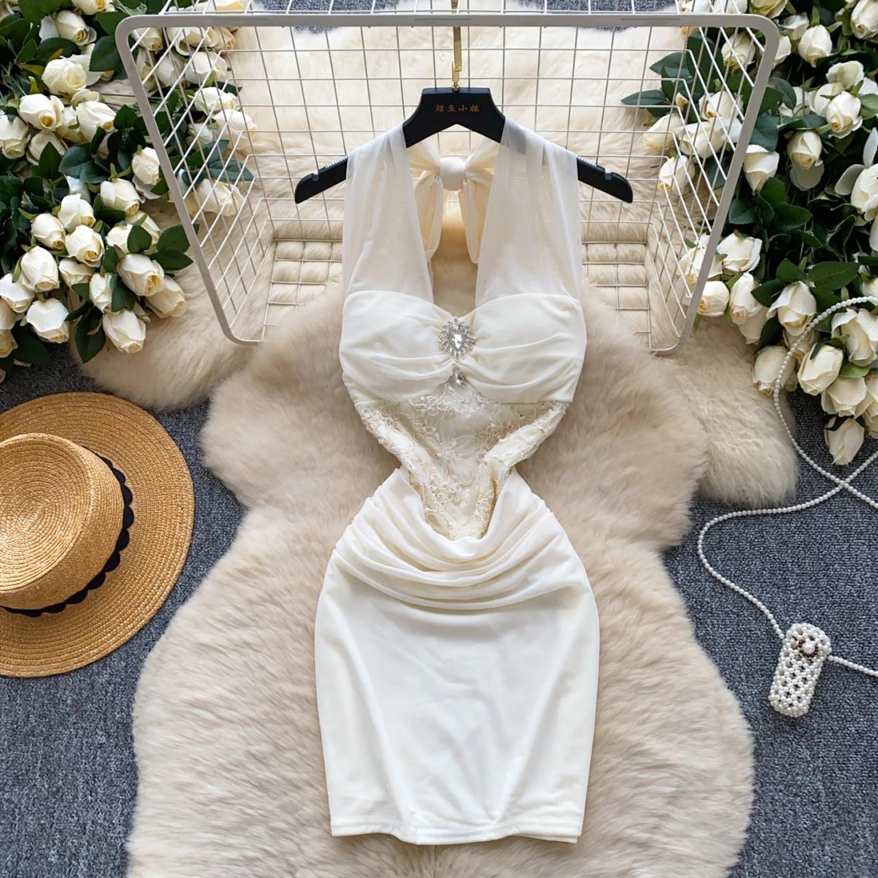 ivory satin long dress A-line Princess Ivory Satin Vintage Wedding Dress with Pockets WD328 US12 / Custom Color